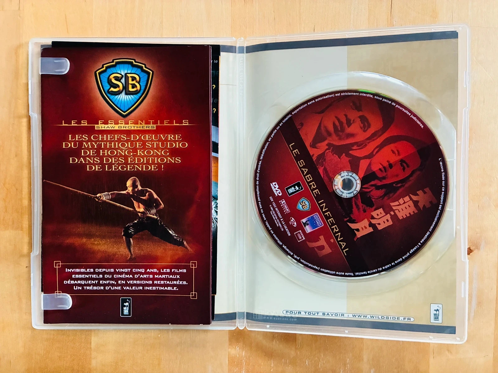 DVD estuche slim Le Sabre Infernal. – photo 2